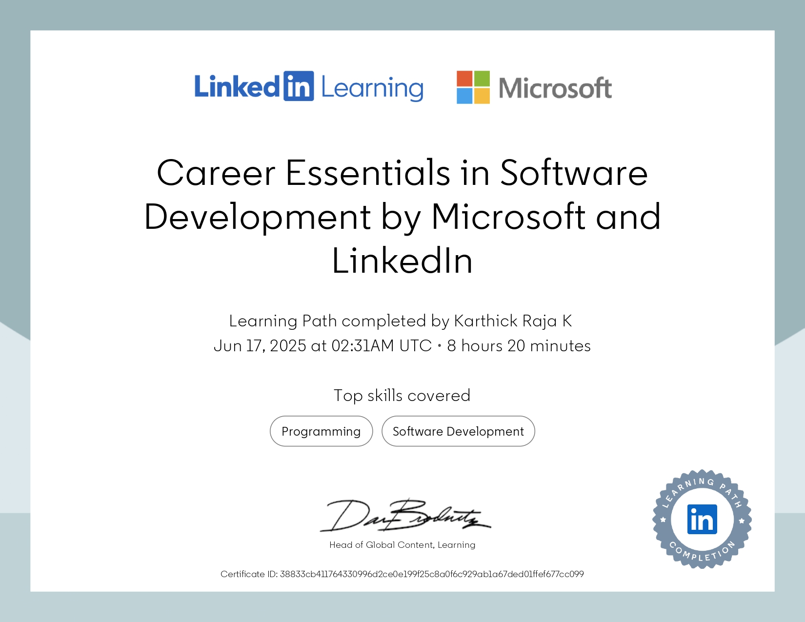 Microsoft Certification